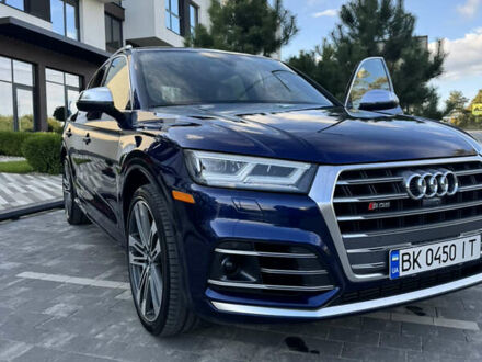 Синий Ауди SQ5, объемом двигателя 3 л и пробегом 192 тыс. км за 28900 $, фото 1 на Automoto.ua