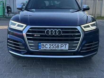 Ауди SQ5 2017 в Стрые на Automoto.ua Синий Ауди SQ5, объемом двигателя 3 л и пробегом 130 тыс. км за 35800 $, фото 1 на Automoto.ua
