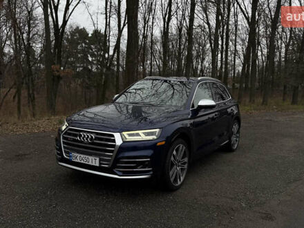 Синий Ауди SQ5, объемом двигателя 3 л и пробегом 196 тыс. км за 29000 $, фото 1 на Automoto.ua