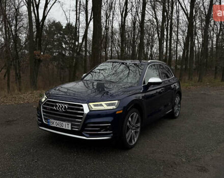 Синий Ауди SQ5, объемом двигателя 3 л и пробегом 196 тыс. км за 29000 $, фото 1 на Automoto.ua