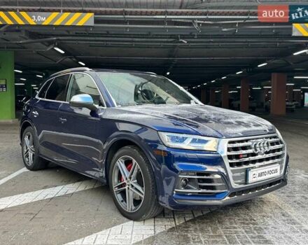 Синий Ауди SQ5, объемом двигателя 3 л и пробегом 54 тыс. км за 30990 $, фото 1 на Automoto.ua