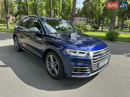 Ауді SQ5 2018 у Харкові на Automoto.ua Синій Ауді SQ5, об'ємом двигуна 3 л та пробігом 21 тис. км за 43900 $, фото 1 на Automoto.ua