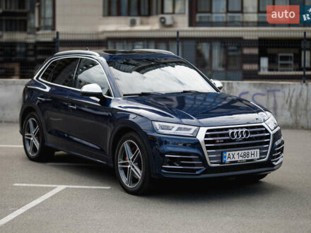 Ауді SQ5 2018 у Києві на Automoto.ua Синій Ауді SQ5, об'ємом двигуна 3 л та пробігом 49 тис. км за 37000 $, фото 1 на Automoto.ua