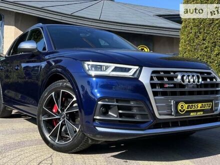 Синій Ауді SQ5, об'ємом двигуна 3 л та пробігом 38 тис. км за 45500 $, фото 1 на Automoto.ua