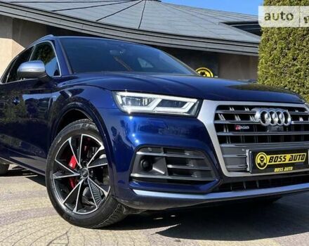 Синій Ауді SQ5, об'ємом двигуна 3 л та пробігом 38 тис. км за 45500 $, фото 1 на Automoto.ua