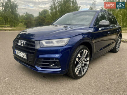 Ауди SQ5 2019 в Киеве на Automoto.ua Синий Ауди SQ5, объемом двигателя 3 л и пробегом 28 тыс. км за 36900 $, фото 1 на Automoto.ua