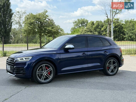 Ауди SQ5 2020 в Киеве на Automoto.ua Синий Ауди SQ5, объемом двигателя 3 л и пробегом 42 тыс. км за 53500 $, фото 1 на Automoto.ua