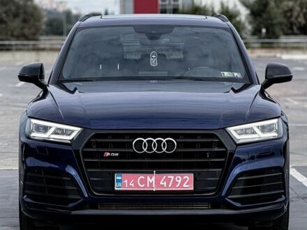 Синий Ауди SQ5, объемом двигателя 3 л и пробегом 95 тыс. км за 33900 $, фото 1 на Automoto.ua