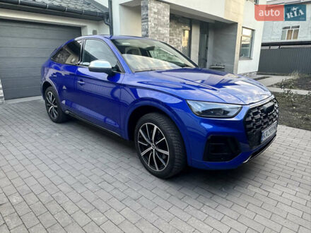 Ауді SQ5 2021 у Києві на Automoto.ua Синій Ауді SQ5, об'ємом двигуна 3 л та пробігом 25 тис. км за 43500 $, фото 1 на Automoto.ua