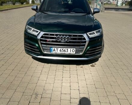 Зеленый Ауди SQ5, объемом двигателя 3 л и пробегом 176 тыс. км за 28900 $, фото 1 на Automoto.ua