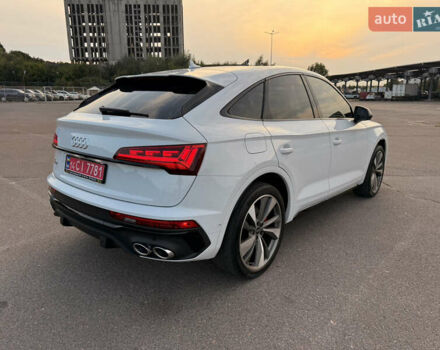 Белый Ауди SQ5 Sportback, объемом двигателя 3 л и пробегом 37 тыс. км за 52000 $, фото 3 на Automoto.ua