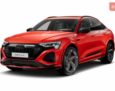 Красный Ауди SQ8 Sportback e-tron, объемом двигателя 0 л и пробегом 27 тыс. км за 72000 $, фото 7 на Automoto.ua
