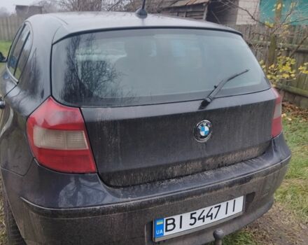 Чорний БМВ 1 Серія, об'ємом двигуна 2 л та пробігом 270 тис. км за 4000 $, фото 6 на Automoto.ua