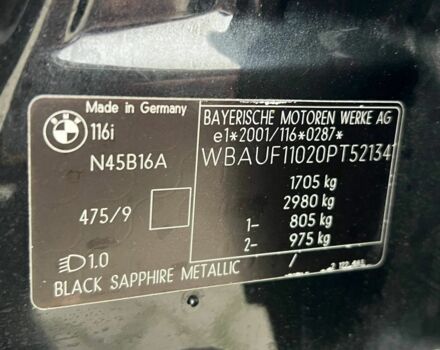 Черный БМВ 1 Серия, объемом двигателя 1.6 л и пробегом 250 тыс. км за 5300 $, фото 21 на Automoto.ua