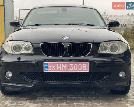 Черный БМВ 1 Серия, объемом двигателя 2 л и пробегом 229 тыс. км за 7750 $, фото 3 на Automoto.ua
