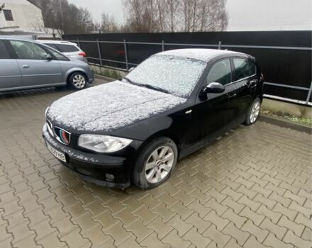 Черный БМВ 1 Серия, объемом двигателя 2 л и пробегом 200 тыс. км за 3500 $, фото 1 на Automoto.ua