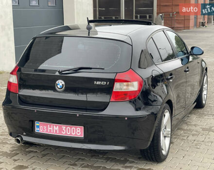 Черный БМВ 1 Серия, объемом двигателя 2 л и пробегом 229 тыс. км за 7750 $, фото 9 на Automoto.ua