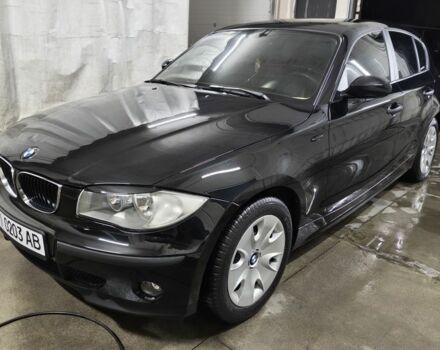 Черный БМВ 1 Серия, объемом двигателя 1.6 л и пробегом 270 тыс. км за 5100 $, фото 1 на Automoto.ua