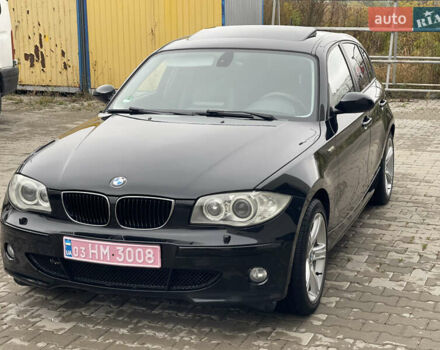 Черный БМВ 1 Серия, объемом двигателя 2 л и пробегом 229 тыс. км за 7750 $, фото 1 на Automoto.ua