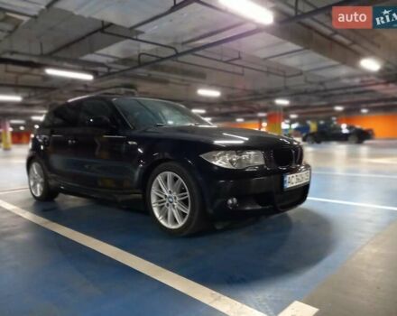 Черный БМВ 1 Серия, объемом двигателя 2 л и пробегом 467 тыс. км за 7900 $, фото 2 на Automoto.ua