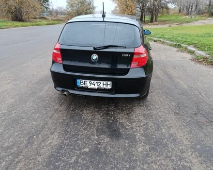 Черный БМВ 1 Серия, объемом двигателя 2 л и пробегом 213 тыс. км за 6800 $, фото 3 на Automoto.ua
