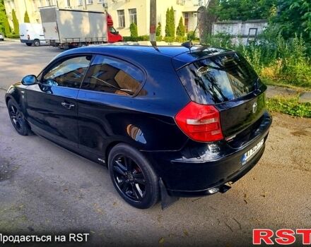 Черный БМВ 1 Серия, объемом двигателя 2 л и пробегом 227 тыс. км за 5000 $, фото 2 на Automoto.ua