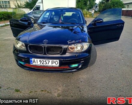 Черный БМВ 1 Серия, объемом двигателя 2 л и пробегом 227 тыс. км за 5000 $, фото 1 на Automoto.ua