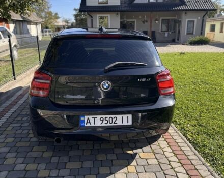 Черный БМВ 1 Серия, объемом двигателя 1.6 л и пробегом 348 тыс. км за 8700 $, фото 2 на Automoto.ua