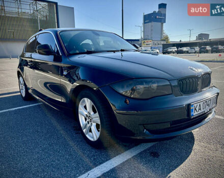 Черный БМВ 1 Серия, объемом двигателя 2 л и пробегом 282 тыс. км за 7400 $, фото 2 на Automoto.ua