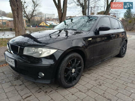 Черный БМВ 1 Серия, объемом двигателя 1.6 л и пробегом 296 тыс. км за 4700 $, фото 1 на Automoto.ua