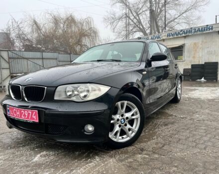 Черный БМВ 1 Серия, объемом двигателя 1.6 л и пробегом 227 тыс. км за 6200 $, фото 1 на Automoto.ua