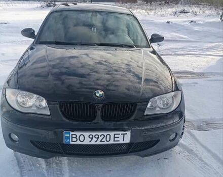 Черный БМВ 1 Серия, объемом двигателя 2 л и пробегом 202 тыс. км за 3999 $, фото 1 на Automoto.ua
