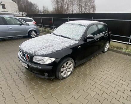 Черный БМВ 1 Серия, объемом двигателя 2 л и пробегом 200 тыс. км за 3500 $, фото 1 на Automoto.ua