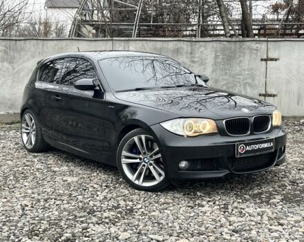Черный БМВ 1 Серия, объемом двигателя 2 л и пробегом 304 тыс. км за 6990 $, фото 1 на Automoto.ua