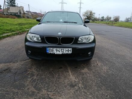 Черный БМВ 1 Серия, объемом двигателя 2 л и пробегом 213 тыс. км за 6800 $, фото 1 на Automoto.ua