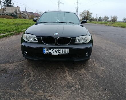 Черный БМВ 1 Серия, объемом двигателя 2 л и пробегом 213 тыс. км за 6800 $, фото 1 на Automoto.ua