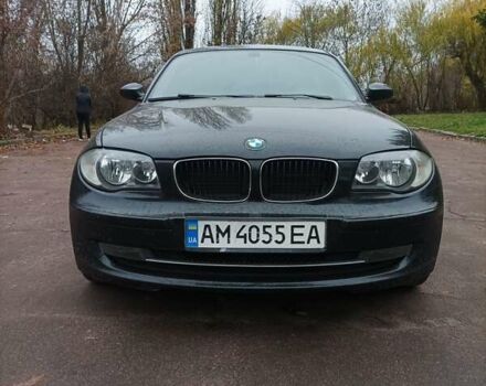 Черный БМВ 1 Серия, объемом двигателя 2 л и пробегом 307 тыс. км за 5800 $, фото 1 на Automoto.ua