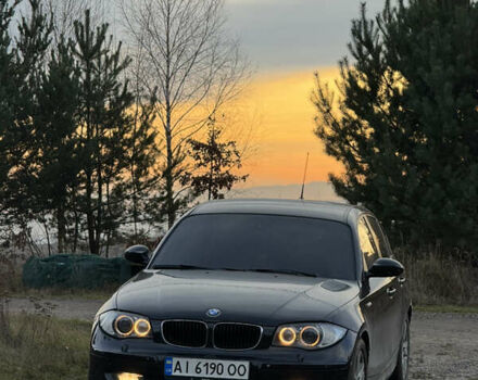 Чорний БМВ 1 Серія, об'ємом двигуна 2 л та пробігом 87 тис. км за 10500 $, фото 1 на Automoto.ua