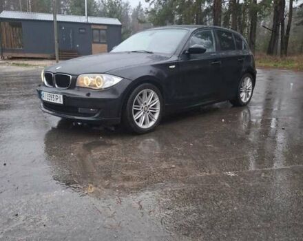 Черный БМВ 1 Серия, объемом двигателя 2 л и пробегом 277 тыс. км за 7900 $, фото 1 на Automoto.ua