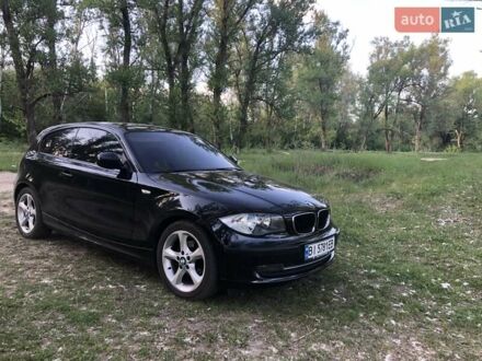 Чорний БМВ 1 Серія, об'ємом двигуна 2 л та пробігом 140 тис. км за 7300 $, фото 1 на Automoto.ua