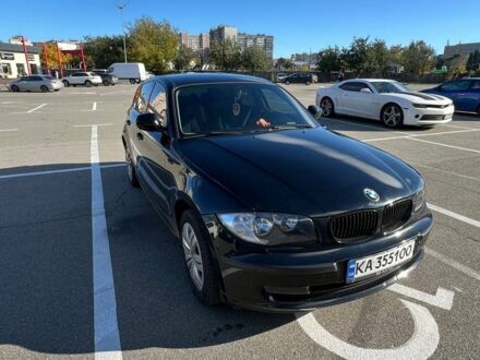 Черный БМВ 1 Серия, объемом двигателя 2 л и пробегом 147 тыс. км за 6500 $, фото 1 на Automoto.ua