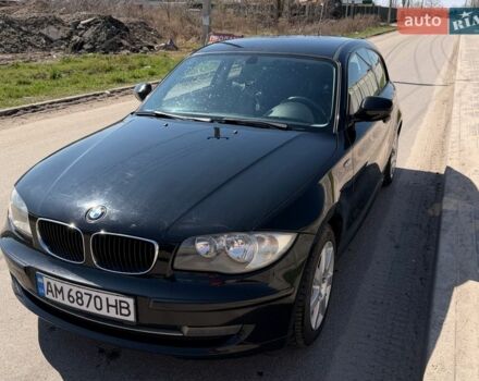 Черный БМВ 1 Серия, объемом двигателя 2 л и пробегом 252 тыс. км за 7000 $, фото 1 на Automoto.ua