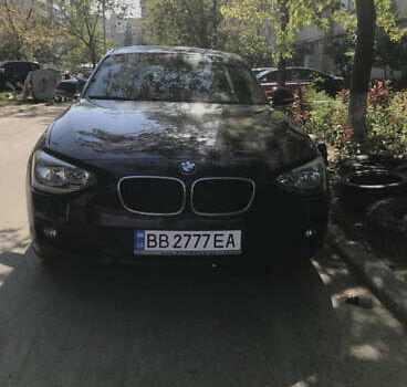 Черный БМВ 1 Серия, объемом двигателя 2 л и пробегом 188 тыс. км за 13500 $, фото 1 на Automoto.ua