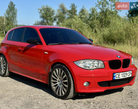 Красный БМВ 1 Серия, объемом двигателя 2 л и пробегом 325 тыс. км за 5900 $, фото 1 на Automoto.ua