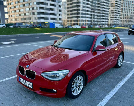 Красный БМВ 1 Серия, объемом двигателя 1.6 л и пробегом 128 тыс. км за 9900 $, фото 1 на Automoto.ua