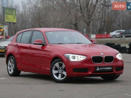 Красный БМВ 1 Серия, объемом двигателя 1.6 л и пробегом 154 тыс. км за 11900 $, фото 1 на Automoto.ua