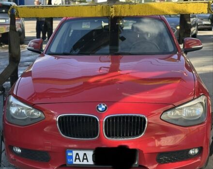 Красный БМВ 1 Серия, объемом двигателя 2 л и пробегом 175 тыс. км за 8000 $, фото 1 на Automoto.ua