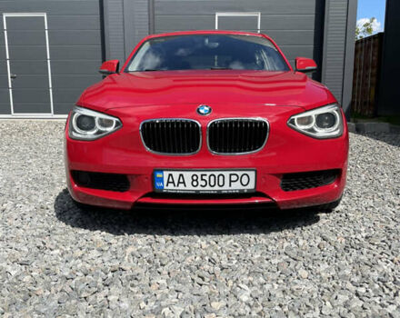 Красный БМВ 1 Серия, объемом двигателя 1.6 л и пробегом 145 тыс. км за 12300 $, фото 1 на Automoto.ua