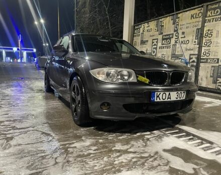 Серый БМВ 1 Серия, объемом двигателя 1.6 л и пробегом 190 тыс. км за 3500 $, фото 4 на Automoto.ua