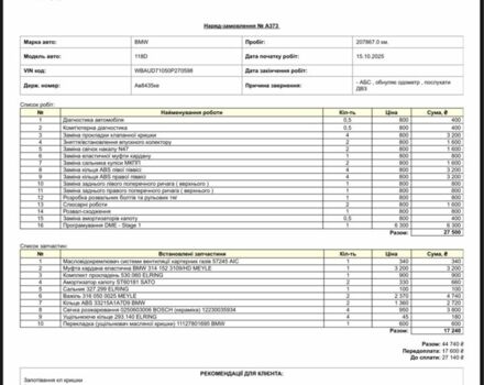 Серый БМВ 1 Серия, объемом двигателя 2 л и пробегом 207 тыс. км за 6850 $, фото 7 на Automoto.ua